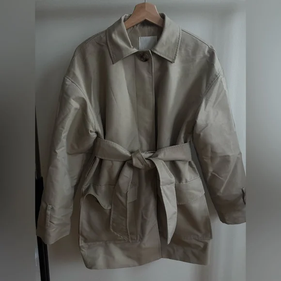 H&M Belted Mid Length Trench - Picture 2 of 2